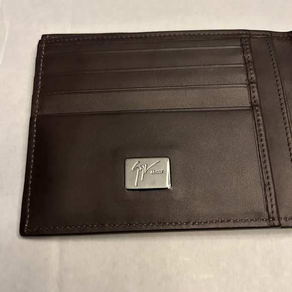 Giuseppe Zanotti Leather Brown Men's Bifold Wallet - Picture 4 of 7